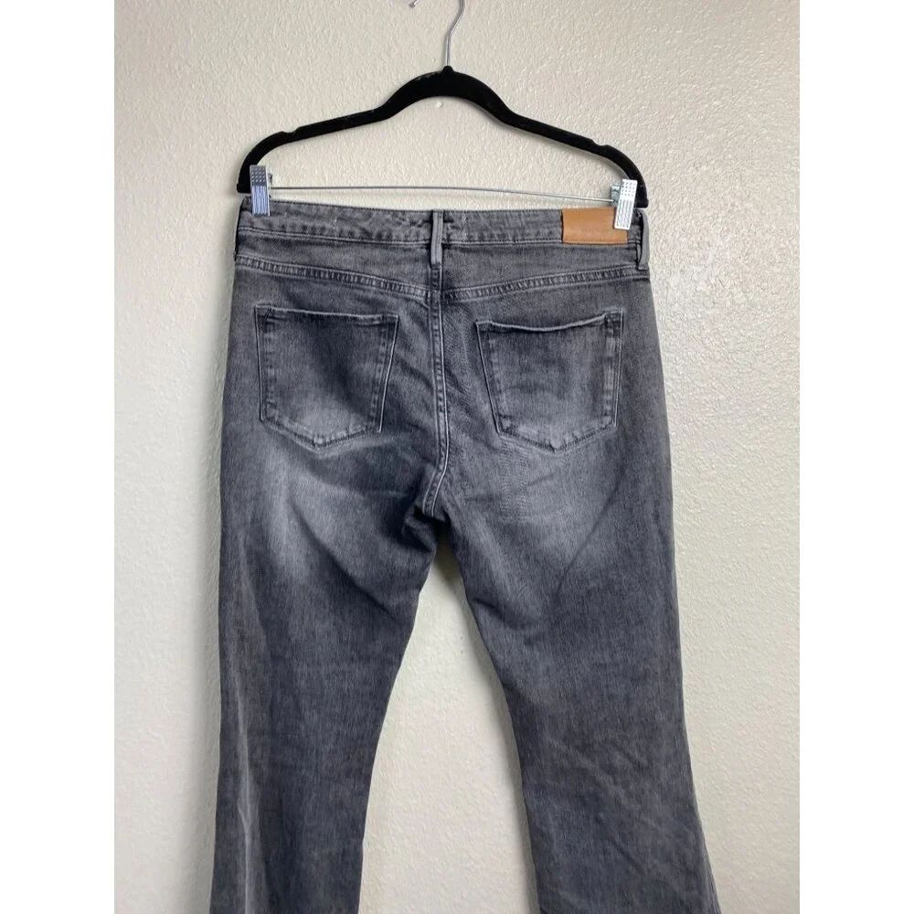 Dear‎ John Womens Jaxtyn Bootcut Gray Jeans Size 28 Western Rodeo Cowboy Cowgirl